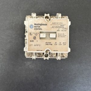 Westinghouse Motor Control A201K1CA 27 Amp Size 1 460/575