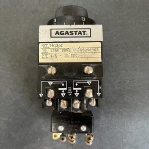 Agastat Time Relay 7012AC 120 V 60 HZ 1.5-15 Sec
