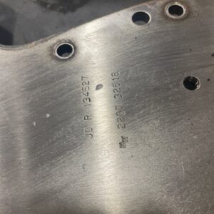 John Deere Timing Cover Plate R134527