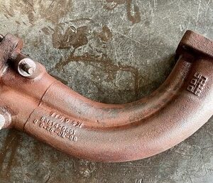 Detroit Diesel Engine MTU adapter Exhaust Manifold Left 5351420601
