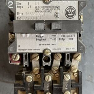 Westinghouse A200M1CAC size 1  27 amps