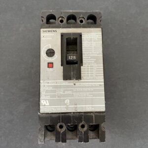 Siemens ED63F250 125 Amp 600 V