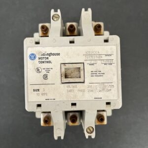 Westinghouse Starter A201K3CA 90 Amp 600 V Size 3