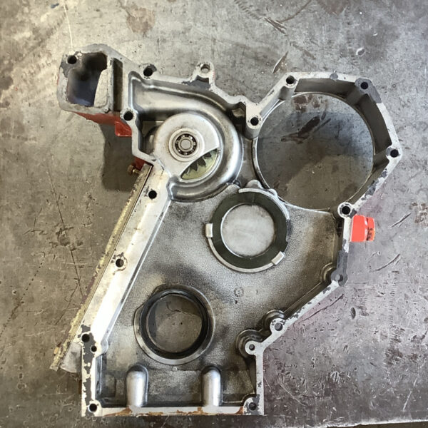 John Deere Timing Gear Cover With Water Pump R502082, Pump Turns No Way To Test - Image 3