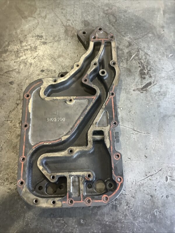 Detroit Diesel 8v71 6v92 Oil Cooler Adapter Plate 5103306