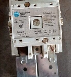 Westinghouse Motor Control A201K2CA Size 2 45 amp