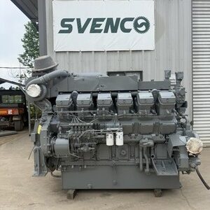 Mitsubishi S12R-Y1MPTA-3 Marine Engine 1180HP @ 1600RPM